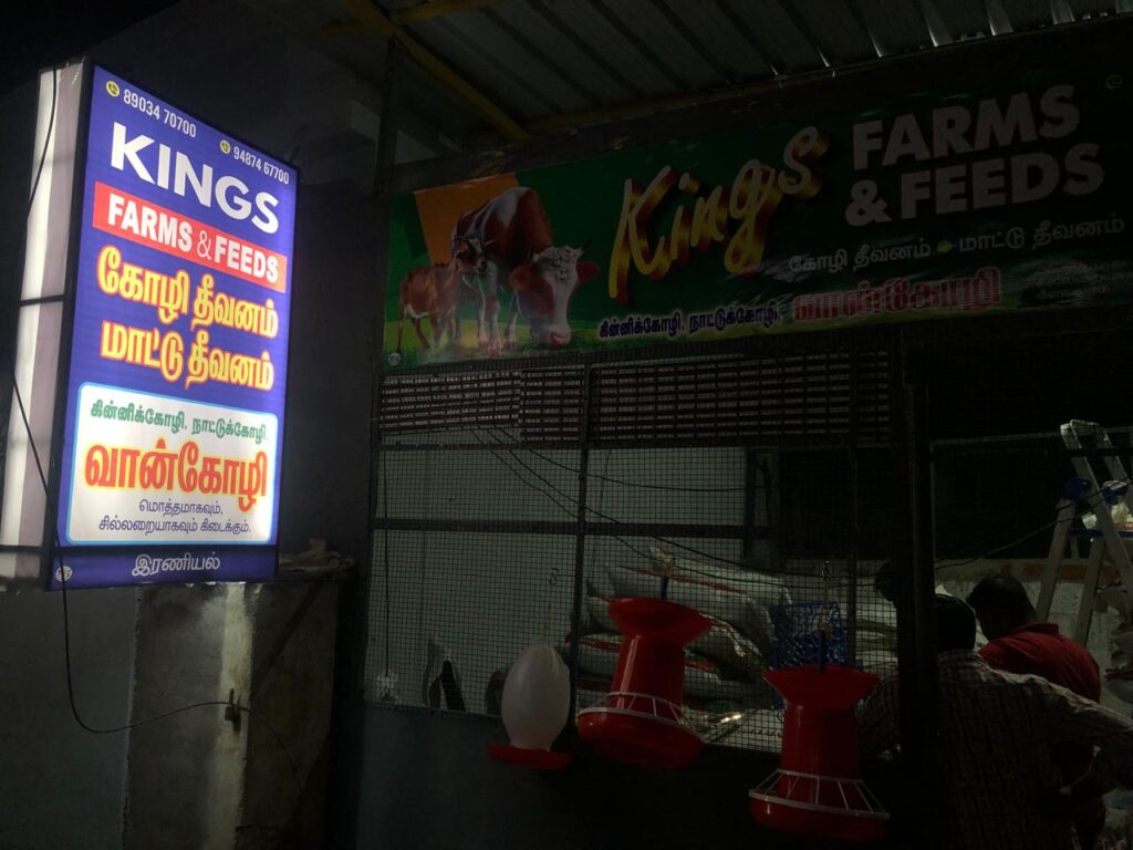 Turkey farm from kanyakumari